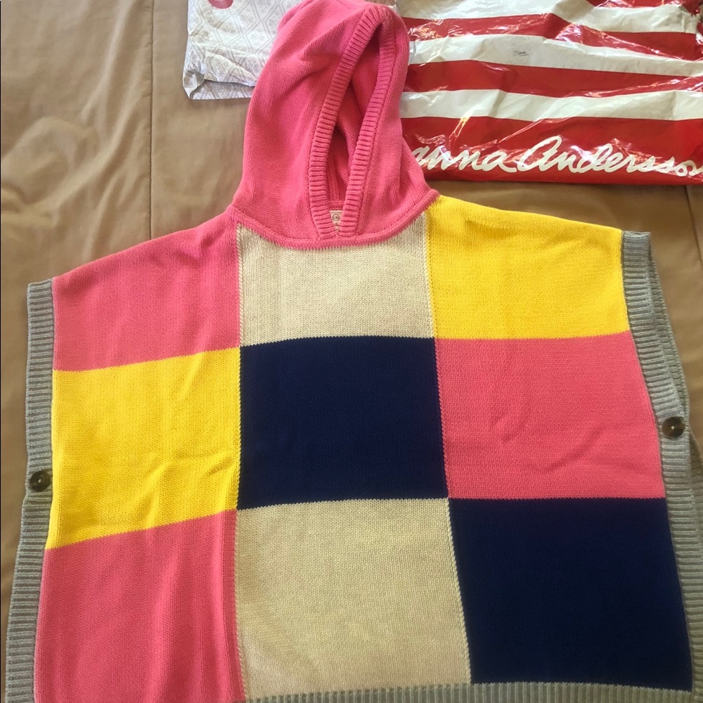 Hanna Andersson Sweater Poncho